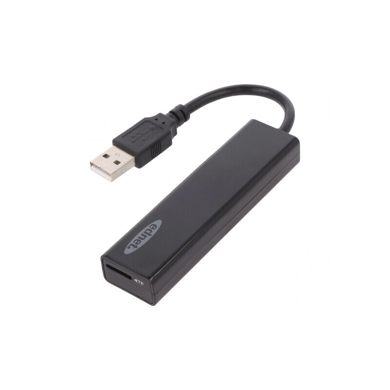 Cititor Card Memorie USB 2.0 Negru 480Mbps | Electronic-mag.ro | Componente Electronice