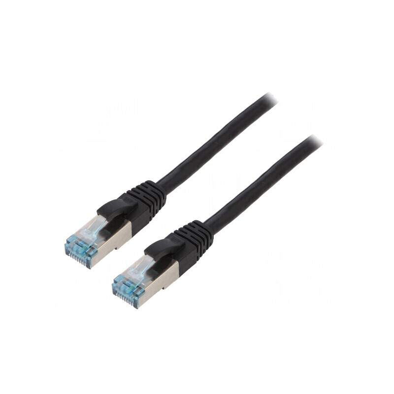 Patch Cord S/FTP 6a Negru 5m | Electronic-mag.ro | Componente Electronice Patch Cord S/FTP 6a Negru 5m | Electronic-mag.ro | Componente Electronice