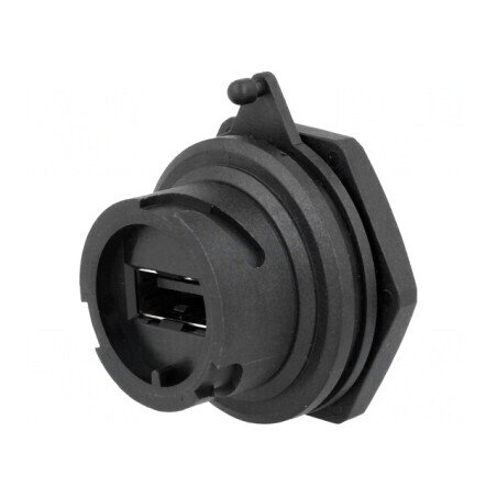 Soclu USB A pentru panou IP67 | Electronic-mag.ro | Componente Electronice