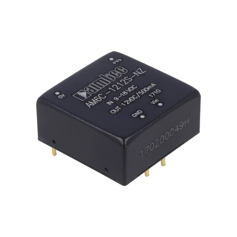 Convertor DC/DC 6W 9-18V la 12V 500mA | Electronic-mag.ro | Componente Electronice