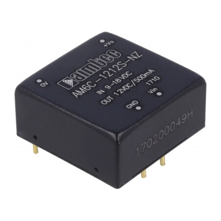 Convertor DC/DC 6W 9-18V la 12V 500mA | Electronic-mag.ro | Componente Electronice