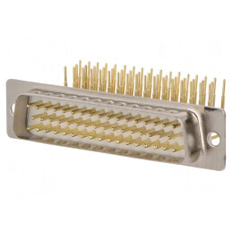 D-Sub 50-Pin Soclu PCB 90° THT | Electronic-mag.ro | Componente Electronice