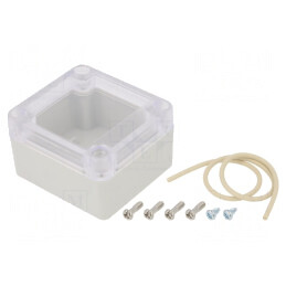 Carcasă Universală Policarbonat Ritec 60x65x40mm | Electronic-mag.ro | Componente Electronice