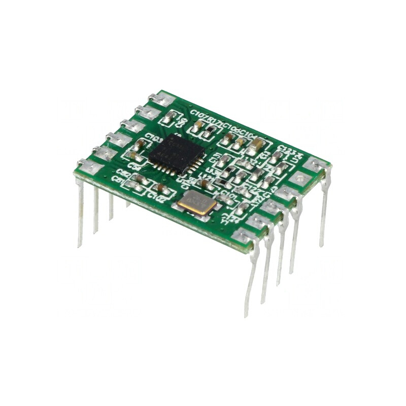 Modul RF 434MHz SPI 1,8-3,6VDC THT | Electronic-mag.ro | Componente Electronice