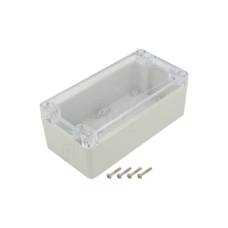 Carcasă universală cu bucșă din alamă 80x160x60mm | Electronic-mag.ro | Componente Electronice