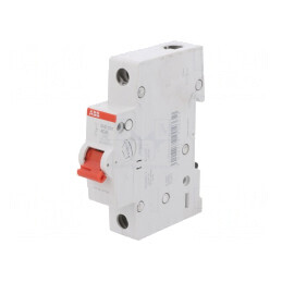 Separator-întrerupător 40A 240VAC Poli 1 pentru șină DIN | Electronic-mag.ro | Componente Electronice