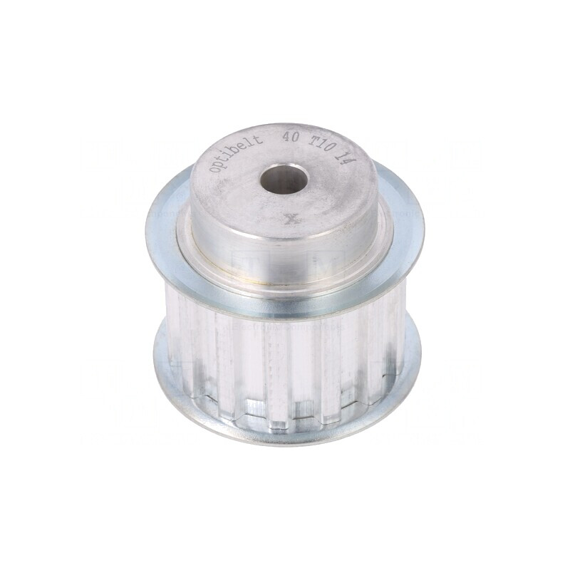 Roată Curea T10 Aluminiu 25mm | Electronic-mag.ro | Componente Electronice