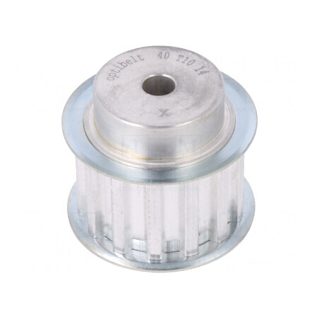 Roată Curea T10 Aluminiu 25mm | Electronic-mag.ro | Componente Electronice