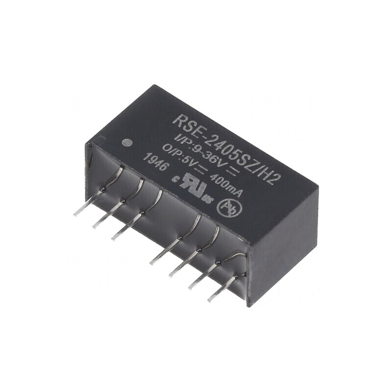 Convertor DC/DC 2W 9-36V la 5V 400mA SIP8 | Electronic-mag.ro | Componente Electronice Convertor DC/DC 2W 9-36V la 5V 400mA SIP8 | Electronic-mag.ro | Componente Electronice