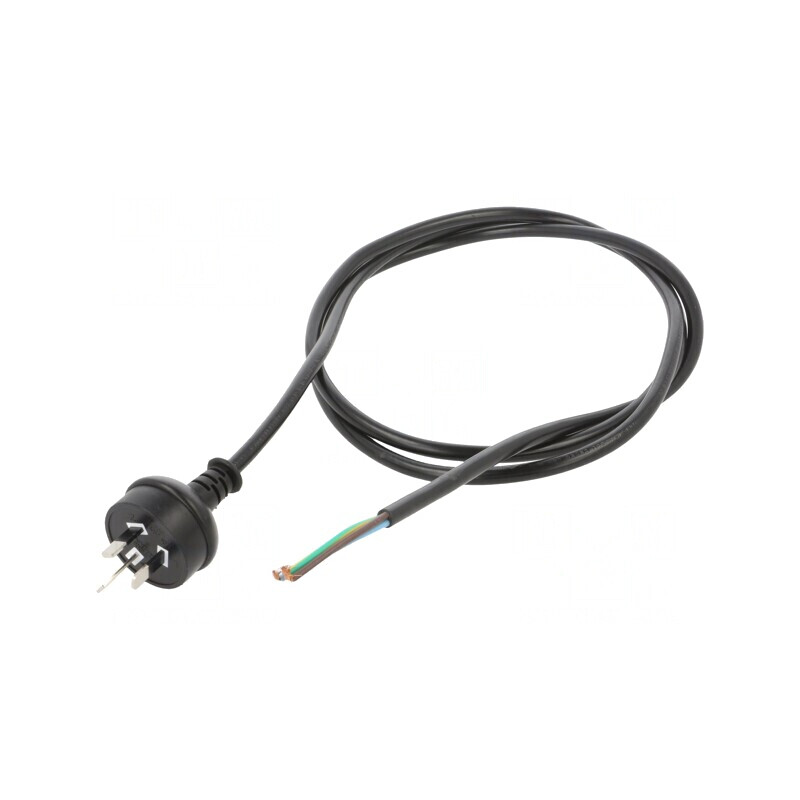 Cablu Alimentare PVC 1,8m Negru 10A 3x1mm2 | Electronic-mag.ro | Componente Electronice Cablu Alimentare PVC 1,8m Negru 10A 3x1mm2 | Electronic-mag.ro | Componente Electronice