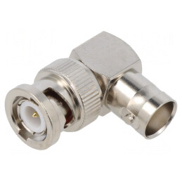 Adaptor BNC Tată-Mamă PTFE 50Ω Alamă 4GHz | Electronic-mag.ro | Componente Electronice