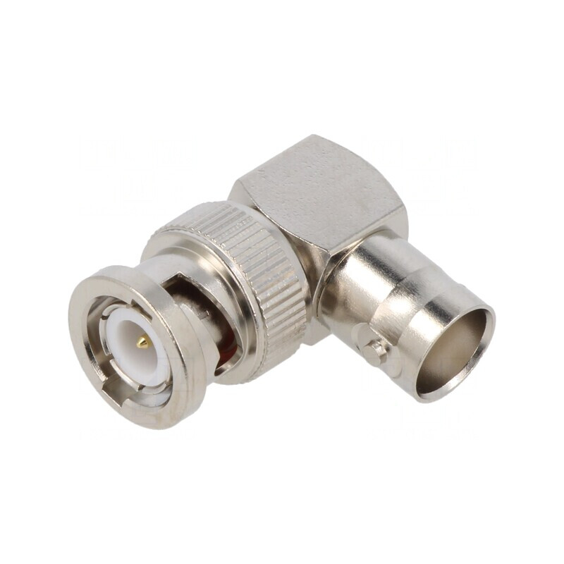 Adaptor BNC Tată-Mamă PTFE 50Ω Alamă 4GHz | Electronic-mag.ro | Componente Electronice