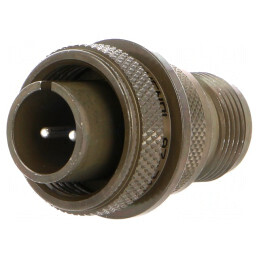 Conector Circular Aluminiu 12S 3P | Electronic-mag.ro | Componente Electronice