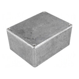 Carcasă universală aluminiu 90x115x55mm IP54 | Electronic-mag.ro | Componente Electronice