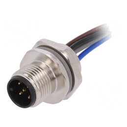 Soclu M12 5 PIN tată IP67 pentru DeviceNet/CANopen | Electronic-mag.ro | Componente Electronice