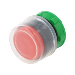 Comutator apăsare 22mm roșu stabilizat | Electronic-mag.ro | Componente Electronice