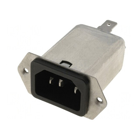 Conector alimentare AC 15A 250V IEC 60320 | Electronic-mag.ro | Componente Electronice