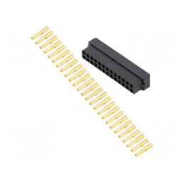 Mufă cablu-cablu/PCB mamă 2mm 26 pini crimpată | Electronic-mag.ro | Componente Electronice