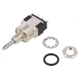Comutator Acționat Prin Apăsare SPDT 6A 125V 6V | Electronic-mag.ro | Componente Electronice