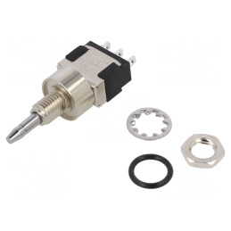 Comutator Acționat prin Apăsare 6A 125VAC 6VDC SPDT | Electronic-mag.ro | Componente Electronice