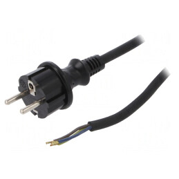 Cablu Electric SCHUKO 3x1mm2 4m | Electronic-mag.ro | Componente Electronice