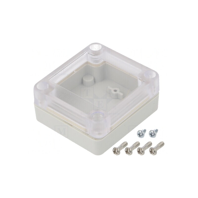 Carcasă Universală Policorbonat Ritec 60x65x28mm | Electronic-mag.ro | Componente Electronice