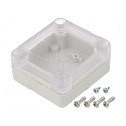 Carcasă Universală Policorbonat Ritec 60x65x28mm | Electronic-mag.ro | Componente Electronice