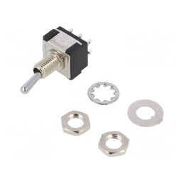 Comutator basculant DPDT 2 poziții 6A | Electronic-mag.ro | Componente Electronice