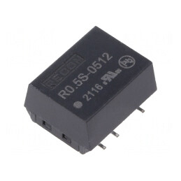 Convertor DC/DC 0.5W 5V la 12V SMD | Electronic-mag.ro | Componente Electronice