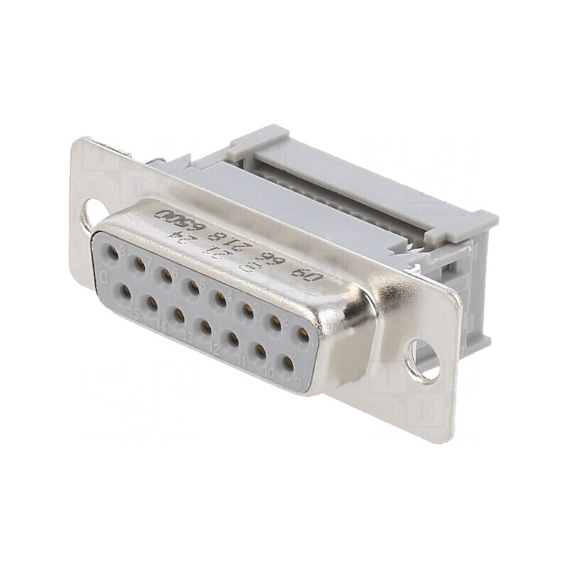 Mufă D-Sub 15-Pin Mamă IDC pentru Cablu-Bandă | Electronic-mag.ro | Componente Electronice