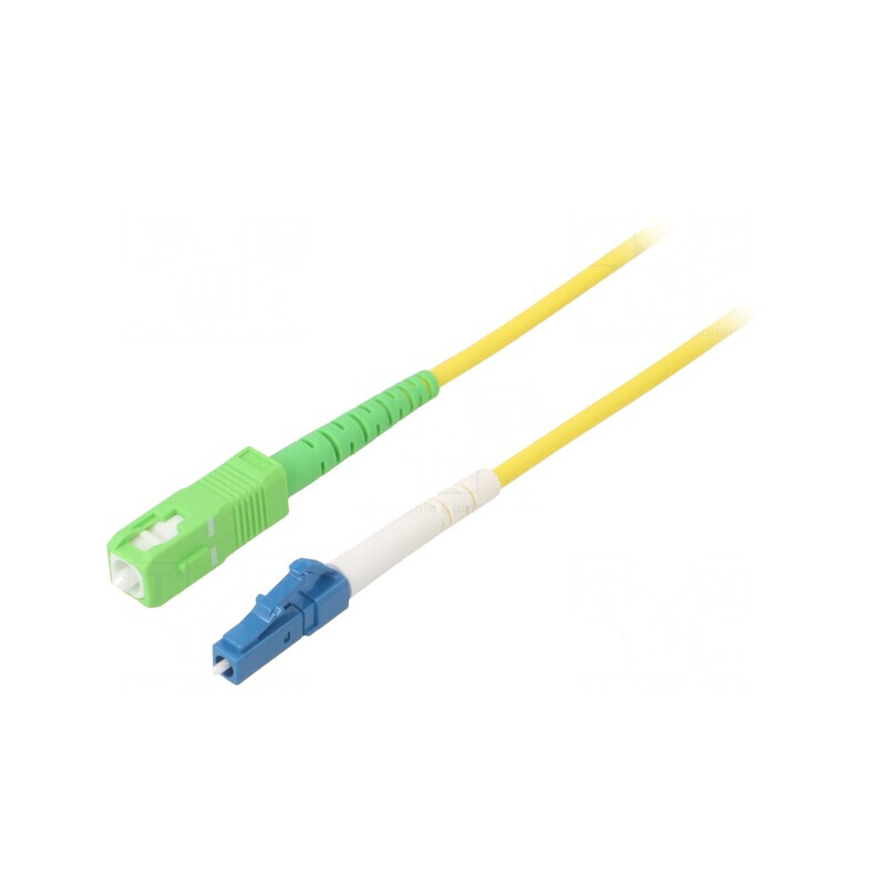 Patch Cord Fibra Optica OS2 LC/UPC SC/APC 25m Galben | Electronic-mag.ro | Componente Electronice Patch Cord Fibra Optica OS2 LC/UPC SC/APC 25m Galben | Electronic-mag.ro | Componente Electronice