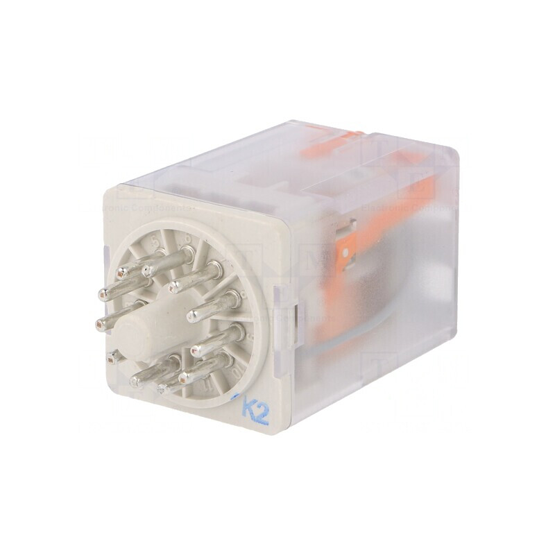 Releu Electromagnetic 3PDT 230VAC 10A | Electronic-mag.ro | Componente Electronice