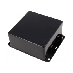 Carcasă universală ABS neagră 120mm x 120mm x 59mm | Electronic-mag.ro | Componente Electronice