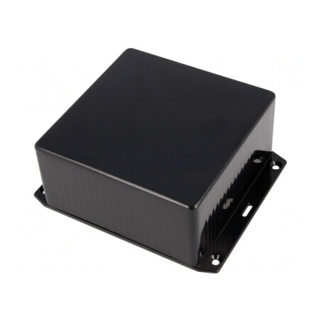 Carcasă universală ABS neagră 120mm x 120mm x 59mm | Electronic-mag.ro | Componente Electronice