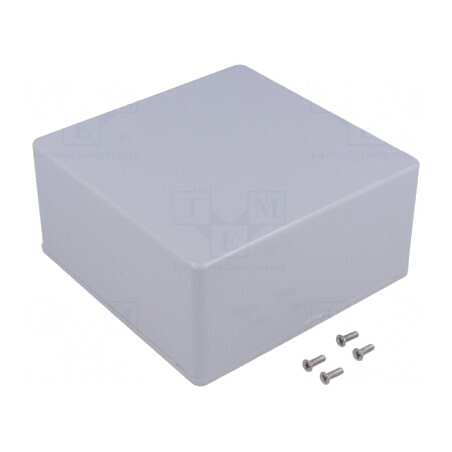 Carcasă universală ABS gri IP54 120x120x59mm | Electronic-mag.ro | Componente Electronice