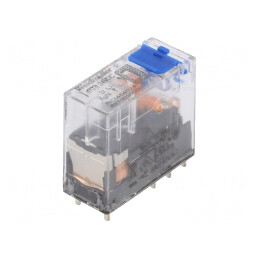 Releu electromagnetic DPDT 24VDC 8A | Electronic-mag.ro | Componente Electronice