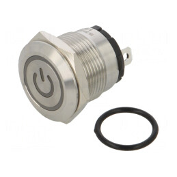 Comutator Anti-Vandalism 12V SPST-NO 20A 220VAC IP40 | Electronic-mag.ro | Componente Electronice