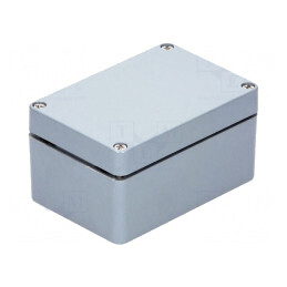 Carcasă Universală Poliester Gri IP66 75x110x55 mm | Electronic-mag.ro | Componente Electronice