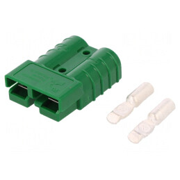 Mufă cablu-cablu SB50 hermafrodit PIN 2 crimpată | Electronic-mag.ro | Componente Electronice