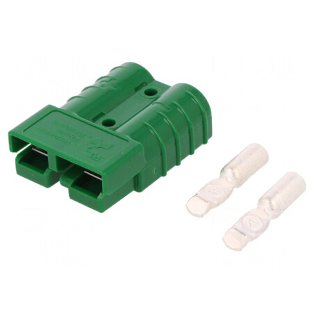 Mufă cablu-cablu SB50 hermafrodit PIN 2 crimpată | Electronic-mag.ro | Componente Electronice