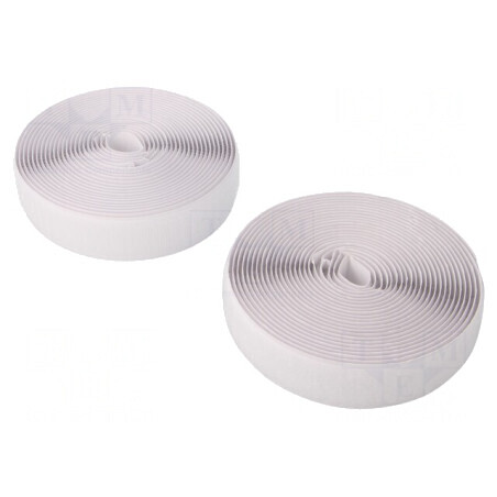 Bandă Arici Albă 25mm x 5m 3mm Cauciuc | Electronic-mag.ro | Componente Electronice