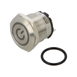 Comutator anti-vandalism verde 20A 220V IP40 | Electronic-mag.ro | Componente Electronice