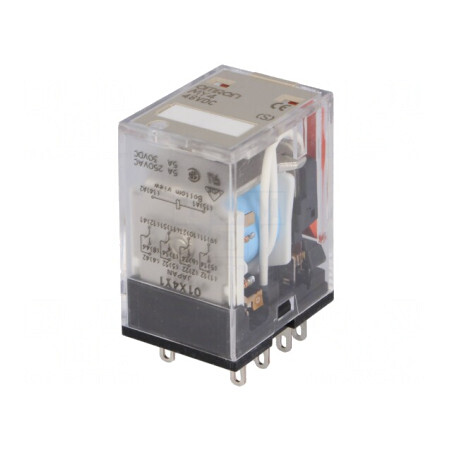 Releu Electromagnetic 4PDT 48VDC 5A | Electronic-mag.ro | Componente Electronice