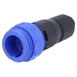 Conector Circular Mufă Tată 10 PIN Fără Contacte pe Cablu | Electronic-mag.ro | Componente Electronice