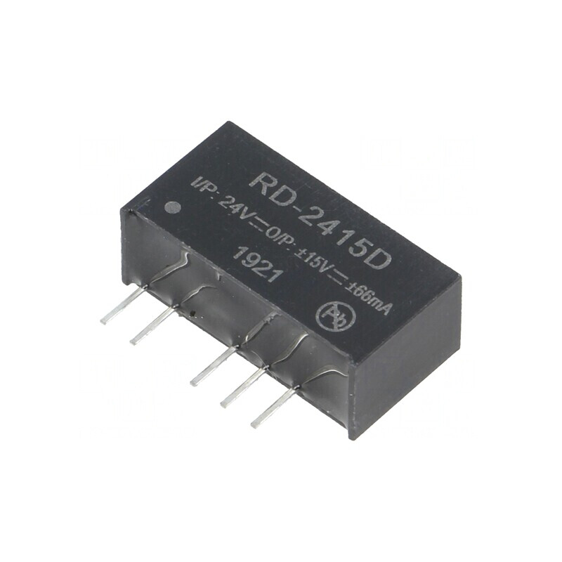 Convertor DC/DC 2W 21.6-26.4V la 15V/-15V | Electronic-mag.ro | Componente Electronice