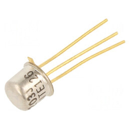 Tranzistor PNP Bipolar cu Germaniu 15V 200mA 300mW TO18