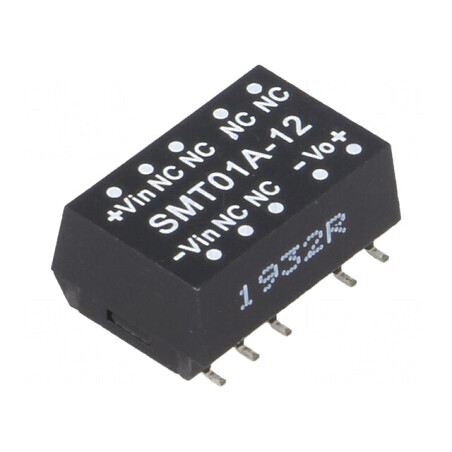Convertor DC/DC 1W 9-18V la 12V 8,3-83mA SMD | Electronic-mag.ro | Componente Electronice
