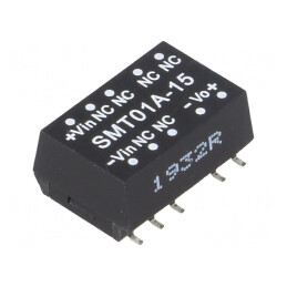 Convertor DC/DC 1W 9-18V la 15V 6,7-67mA SMD | Electronic-mag.ro | Componente Electronice