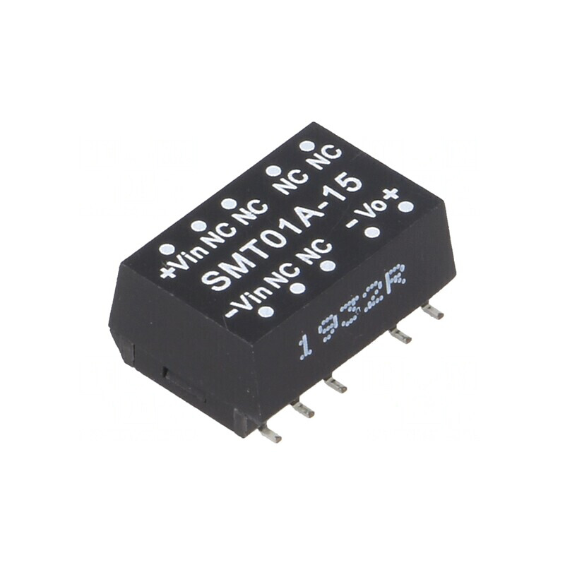 Convertor DC/DC 1W 9-18V la 15V 6,7-67mA SMD | Electronic-mag.ro | Componente Electronice