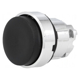 Comutator apăsare 22mm negru stabil | Electronic-mag.ro | Componente Electronice